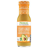 Primal Kitchen Sesame Ginger Vinaigrette & Marinade Salad Dressing made with Avocado Oil, Paleo Friendly & Keto Certified, 8 Fluid Ounces