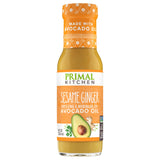Primal Kitchen Sesame Ginger Vinaigrette & Marinade Salad Dressing made with Avocado Oil, Paleo Friendly & Keto Certified, 8 Fluid Ounces
