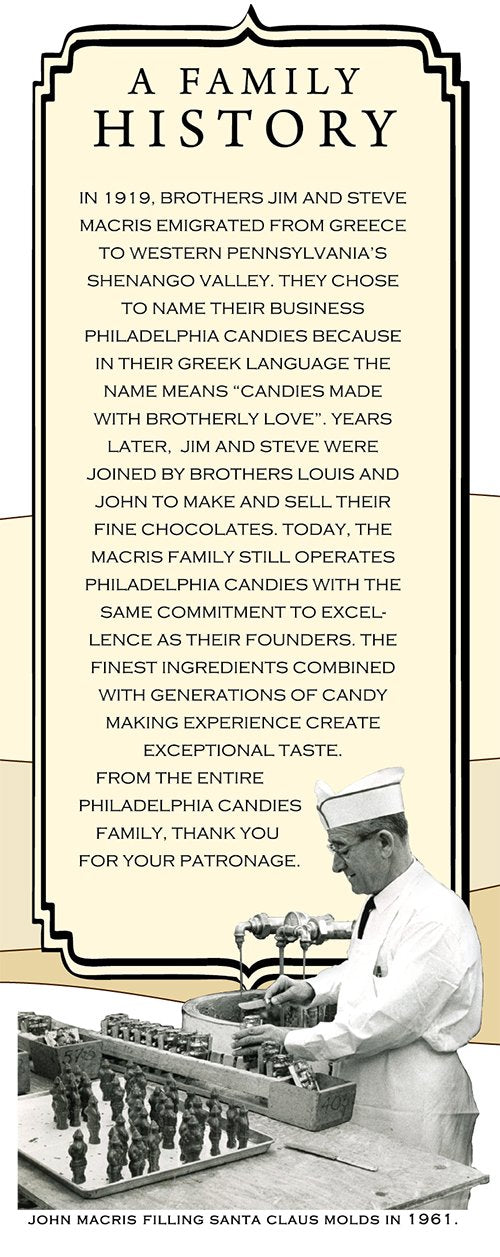 Philadelphia Candies Milk Chocolate Covered Pretzels, 8 Ounce Gift Bag