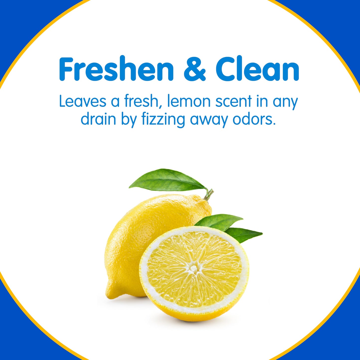 Plink Fizzy Drain Cleaner and Freshener, Prevents Drain Clogs and Buildup, Removes Odors from Bathroom and Kitchen Sinks, Septic-Friendly, Made in the