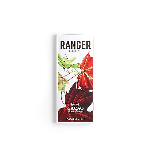 Ranger Chocolate Maple Sugar Chocolate Bar, 2.25 OZ