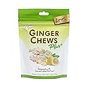 Prince of Peace Ginger Chew Plus+ with Lemon, 3 oz. Bag - Digestive Aid, Relief, Healthy Candy, Stomach Aid
