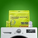 CECEBEAR Washing Machine Cleaner Tablets 24 Count, Lavender Scent High Foaming Washer Deodorizer, 3-in-1 Clean Fresh Maintain for Front Load & Top