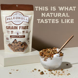 Paleonola Vanilla Bean Grain Free Granola, 10 Oz Resealable Bag (Pack of 1) - Grainless Paleo Granola Blended with Nuts, Seed & Vanilla Bean - Gluten & Dairy Free, Non-GMO, Low Carb Protein Granola