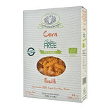 Rustichella d'Abruzzo Organic Corn Fusilli - Gluten-Free Pasta, 250g, Made with Organic Corn Flour, Perfect for Hot & Cold Dishes, Non-GMO, Artisan