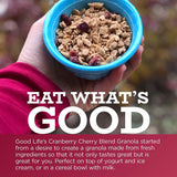 Good Life Natural’s Granola Cereal | Artisan Blended Energizing Granola Flakes | Healthy Snack | No Artificial Flavoring or Sweeteners | Non-GMO
