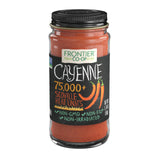 Frontier Co-op Ground Cayenne, Extra Spicy 75,000+ HU Cayenne Powder - All Natural, Kosher | 1.76 Ounce (Pack of 1)
