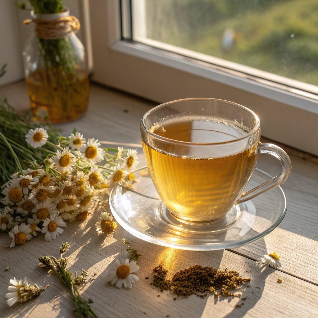 Harney & Sons Chamomile Herbal Tea, 20 Sachets in Classic Tin - Premium Egyptian Chamomile, Caffeine-Free, Relaxing Floral Herbal Tea