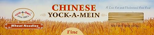 Yock-A-Mein Wheat Noodles, Fine, 16-ounce