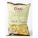 Oishi Ribbed Cracklings Salt and Vinegar 3.53 Oz 100g