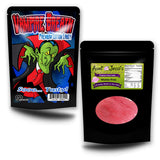 Vampire Breath Cotton Candy - Funny Dracula design - Novelty candy for kids - Gluten-free, Made in America, Pink cotton candy