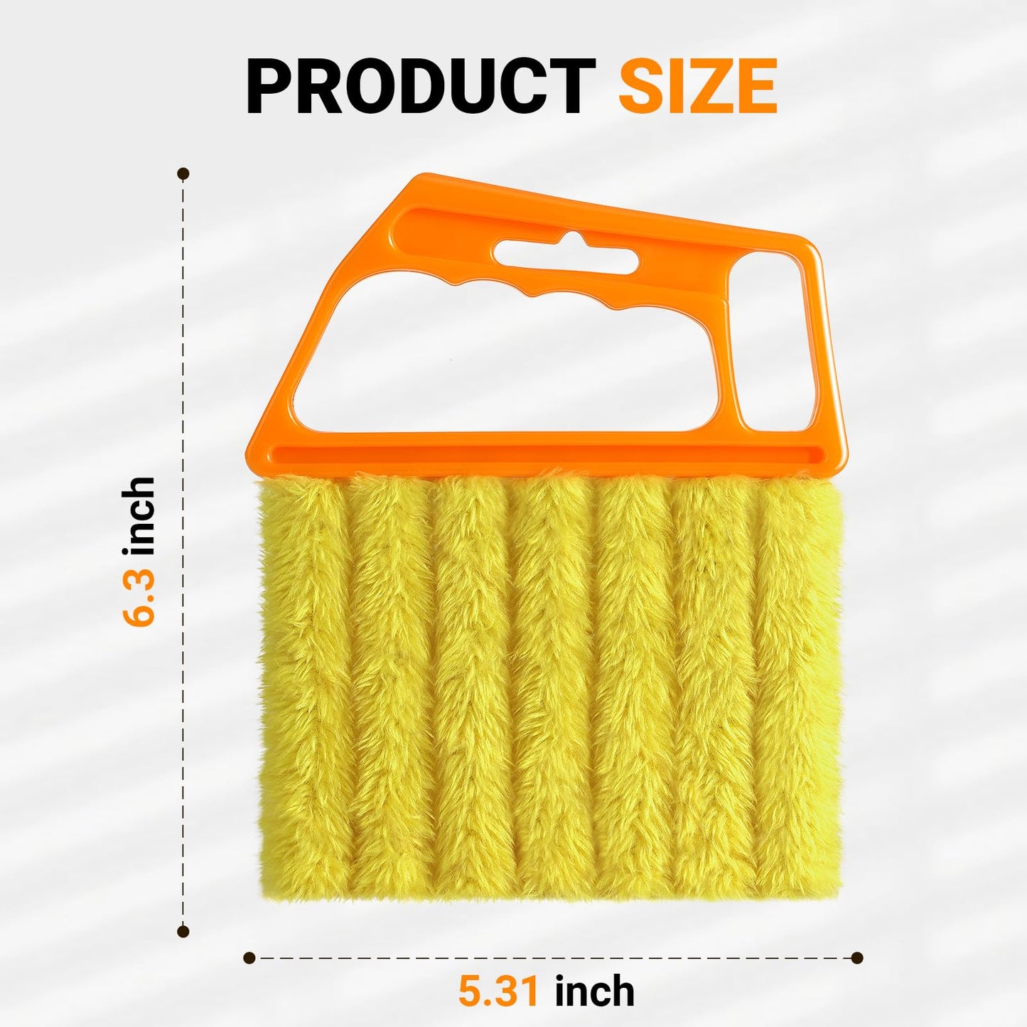 3pcs Window Blind Cleaner Duster Tool,2026 New Cleaning Tools,7 Fingers Washable Microfiber Dusters for Cleaning,Crevice Cleaning Brush, Duster