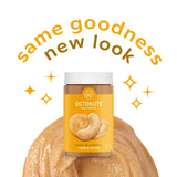 Octonuts Creamy Cashew Butter, 16 oz Jar, No Added Salt, Sugar or Palm Oil - Single Ingredient Nut Spread - Gluten Free, Vegan, Kosher, Paleo
