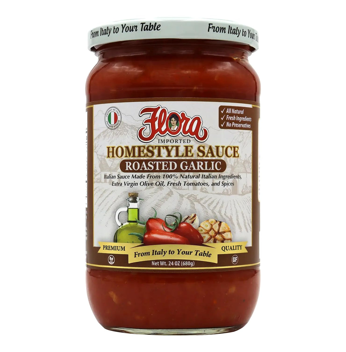 Homestyle Roasted Garlic Sauce - 24 oz