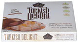 Cerez Pazari Turkish Delight with Fantastic Gum Mastic 7 oz Gourmet Small Size Snacks Gift Box | No Nuts Sweet Luxury Traditional Confectionery Vegan