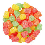 Sour Drops Chews Candy Snack Vegan Sour Gummies in Assorted Flavor Vegan Gluten Free (8oz)
