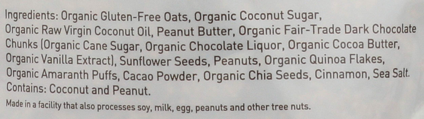 Purely Elizabeth, Granola Nut Butter Chocolate, 10 Ounce