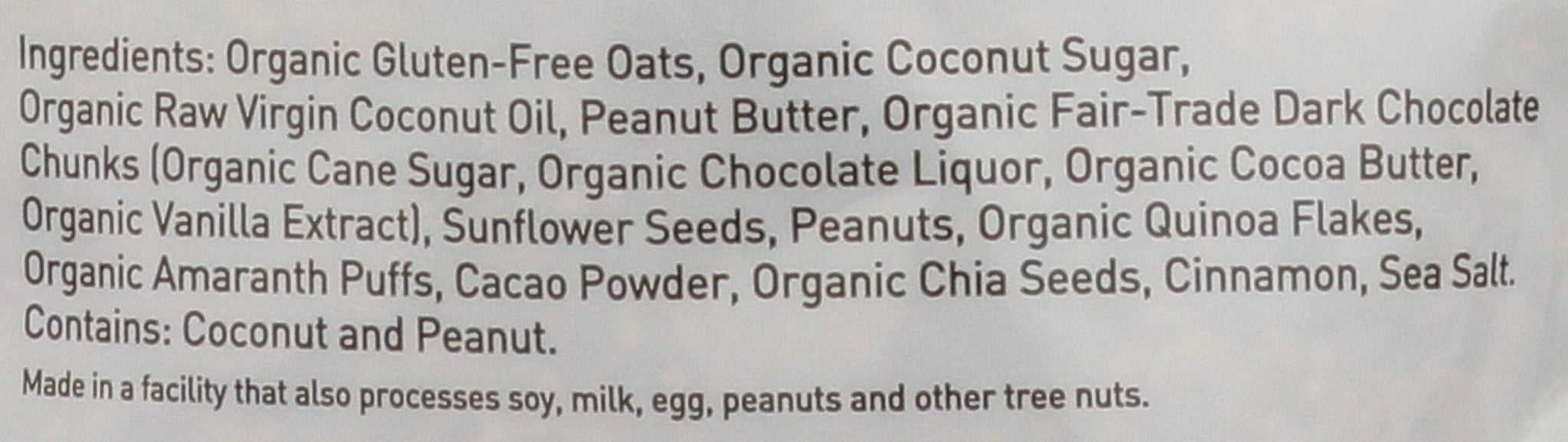 Purely Elizabeth, Granola Nut Butter Chocolate, 10 Ounce