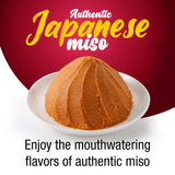 Fusion Select Organic Red Miso Paste - Made of Fermented Soy Bean & Rice - Savory Japanese Seasoning For Cooking Soup Base, Broth, Stew, Salad