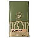 Hawaiian Premier Kona Coffee Blend, Whole Bean, Dark Roast, 1 Lb (Pack of 1) 100% Arabica Premium Quality from Hawaii