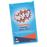 Diversey Break-Up Professional Fryer Boil-Out Cleaner Liquid, Heavy-Duty Deep Fryer Degreaser, Removes Carbonized Grease, Low-Foam Formula, 2 oz