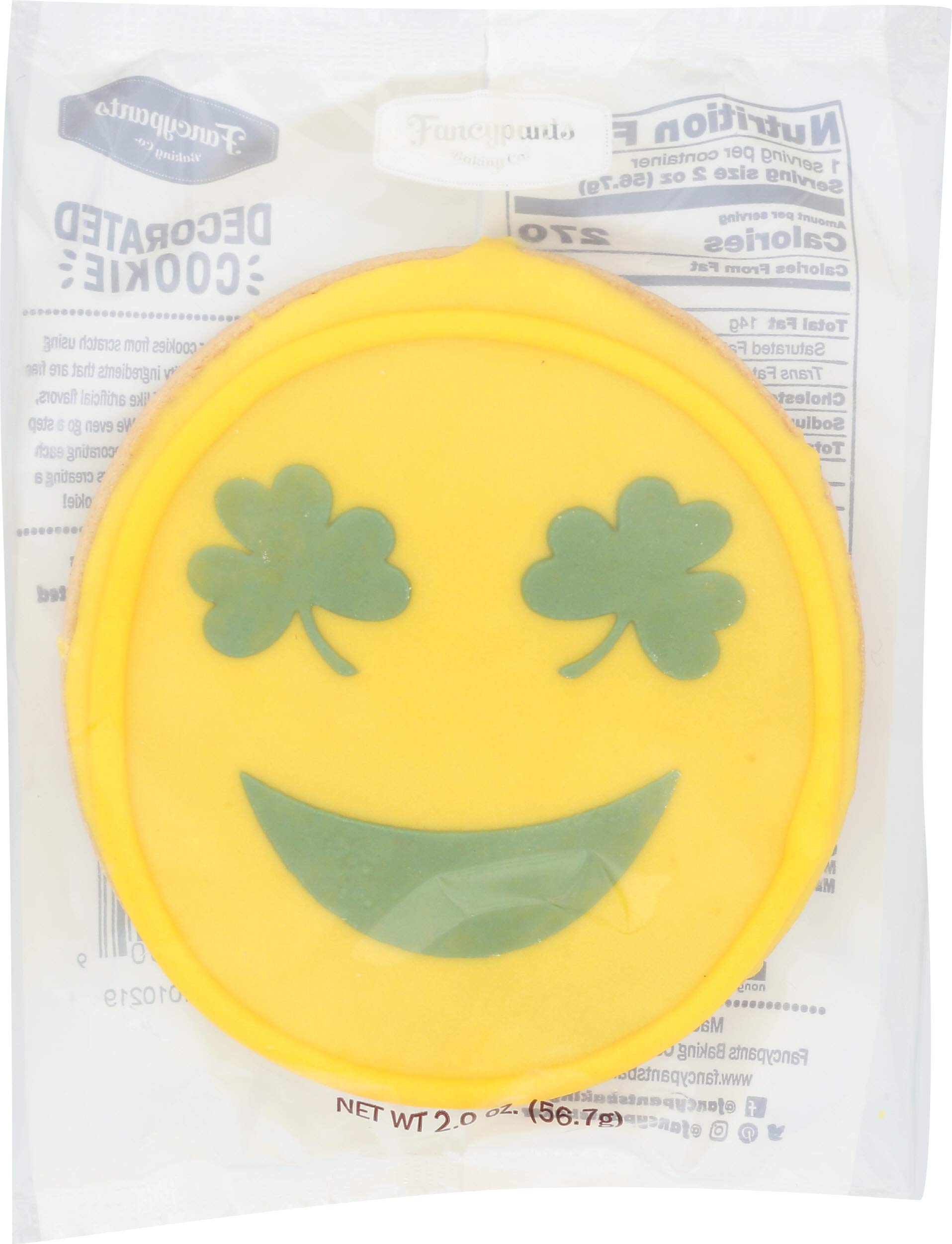 Fancypants Bakery, Cookie Lucky Round Large, 2 Ounce