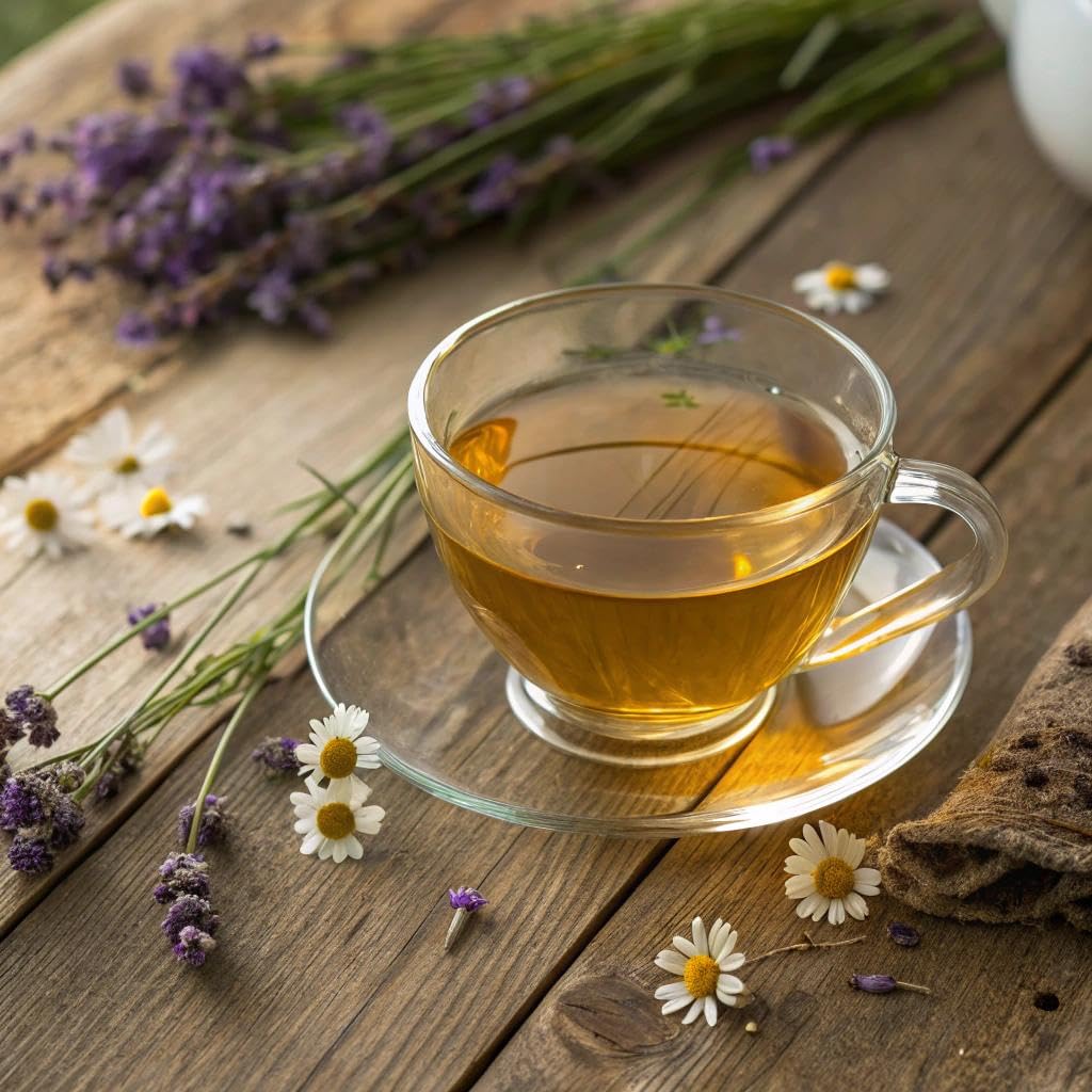 Traditional Medicinals Organic Chamomile with Lavender Herbal Tea (Pack of 1), Calms the Nervous System, 16 Tea Bags