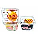 Bubs Godis Swedish candy Mix Sweet and Sour Gummies 16oz and Mix Salty Licorice 8 oz (total 24oz)