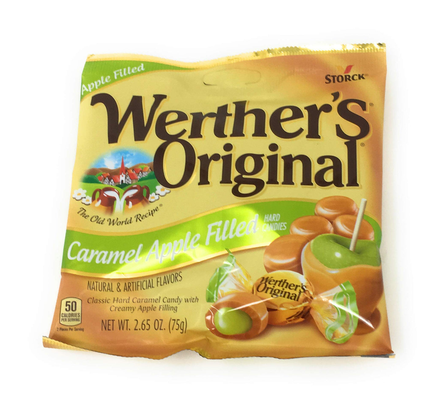 Werther's Candy Variety Pack - Original Hard Candies, Chewy Caramels, Creamy Filled, Caramel Apple Filled, Individually Wrapped Treats for Halloween
