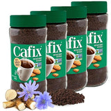 Cafix All Natural Instant Chicory Coffee Alternative, Great-Tasting, Rich and Bold, Zero Caffeine - 7.05oz Jar (Pack of 4)