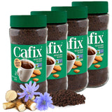 Cafix All Natural Instant Chicory Coffee Alternative, Great-Tasting, Rich and Bold, Zero Caffeine - 7.05oz Jar (Pack of 4)
