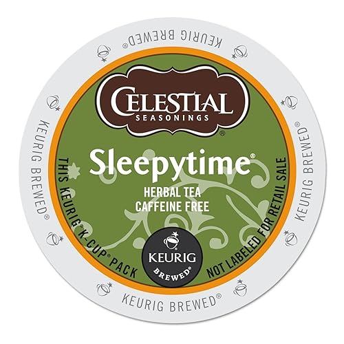 Celestial Seasonings Sleepytime Herbal Tea, Single-Serve Keurig K-Cup Pods, 24 Count