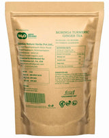 Moringa Tea with Turmeric and Ginger 8 oz, Boost Immunity, Aid in Digestion, Caffeine Free, One Tea with Multiple Benefits (Pack of 1)