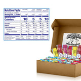 Broheemium Crystal Light Variety Pack 60 Flavored Drink Mix Packets in Lemonade Fruit Punch Raspberry Strawberry Flavors Bundles One Reusable Mood