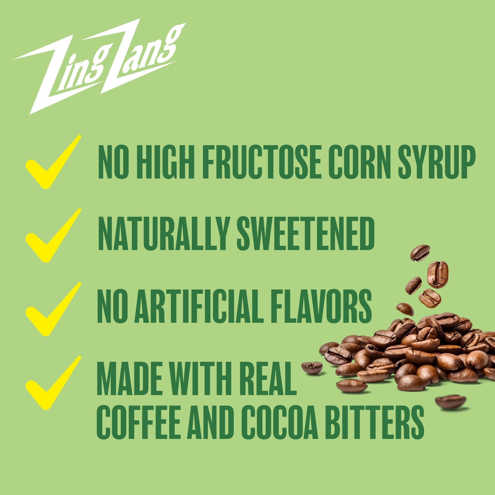 Zing Zang Espresso Martini Mix - Non-Alcoholic Coffee Cocktail Mixer - Smooth Espresso Flavor - 32 Fl Oz Bottle (Pack of 1)