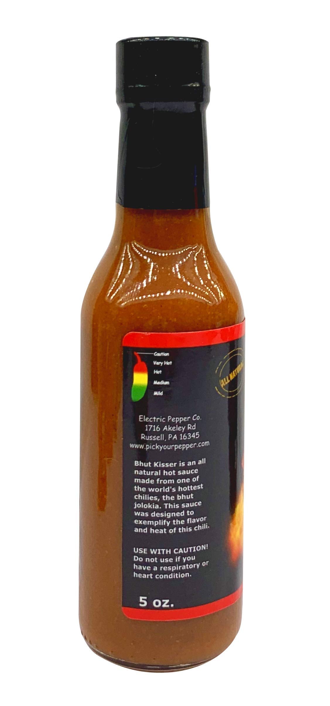 Ghost Pepper Hot Sauce Wicked Tickle Bhut Kisser Very Hot Award Winning Sauce