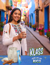 Klass Aguas Frescas, Powdered Drink Mix, 40 Singles Zero Sugar & Caffeine-Free Powder Packets, Water Drink Mix, Flavor: Horchata - 5 Calories Per