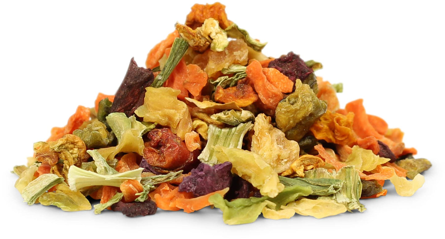 Garden Vegetable Soup Mix by It’s Delish, 24 OZ Jumbo Container | Natural Dehydrated Vegetables for Ramen Noodles, Soup Greens with Beets | Freeze