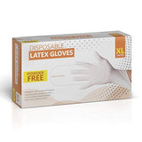 SPRINGCARE Disposable Latex Gloves, Powder Free (100 Gloves Per Box) (Extra Large)