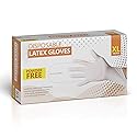 SPRINGCARE Disposable Latex Gloves, Powder Free (100 Gloves Per Box) (Extra Large)