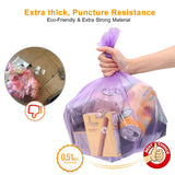 KONE 4 Gallon Trash Bags 168 Count Extra Thick Small Trash Bags Small Garbage Can Bags for Bathroom Home Office Kitchen