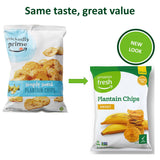 Amazon Fresh, Sweet Plantain Chips, 10 Oz (Pack of 4) (Previously Wickedly Prime, Packaging May Vary)