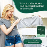 Earthwash Laundry Detergent Sheets (Up To 192 Loads) 96 Scent Free Sustainable Sanitizer Strips - Ideal for Travel & Home Liquidless Laundry by