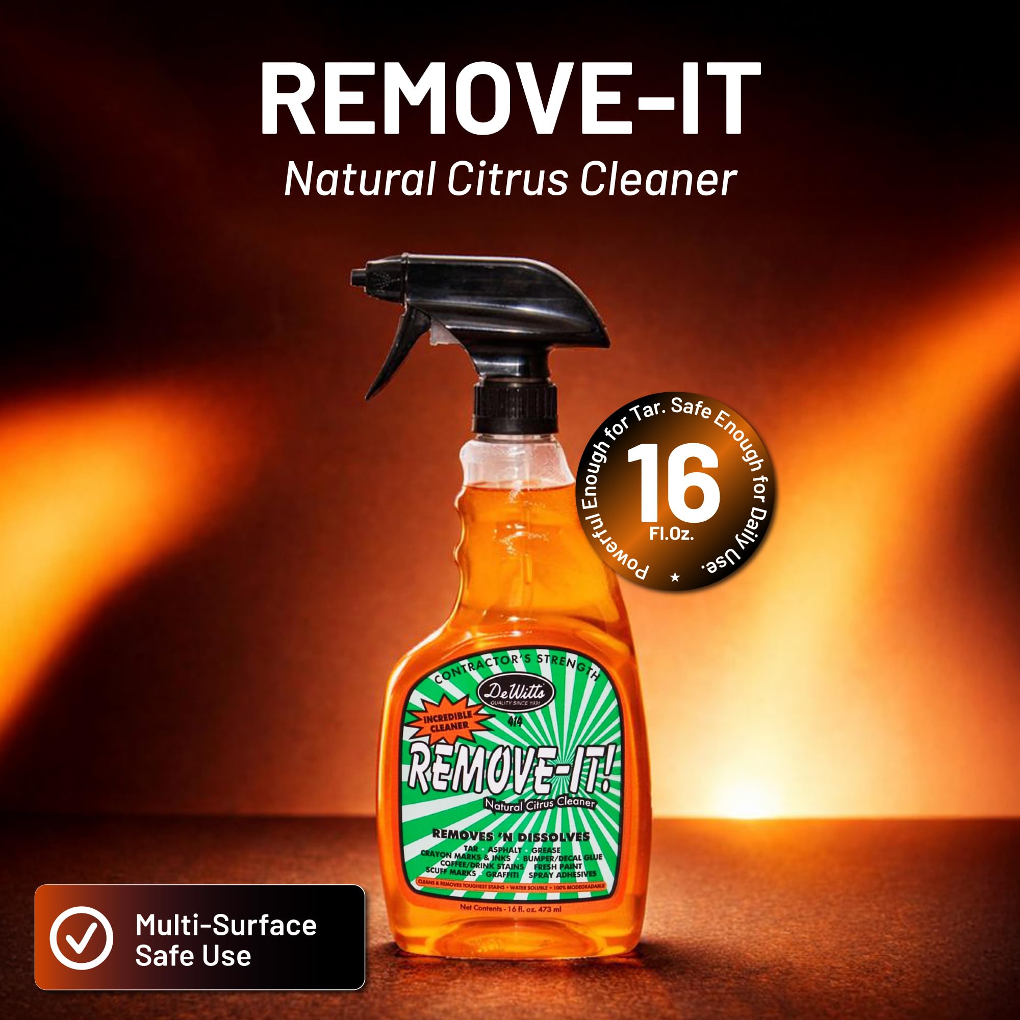 Dewitt's Remove It Citrus Cleaner 16 Fl.Oz. Bottle