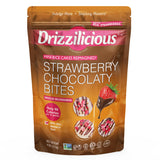 Drizzilicious Strawberry Chocolaty Bites, Mini Rice Cakes, 113g, Vegan, Gluten-Free