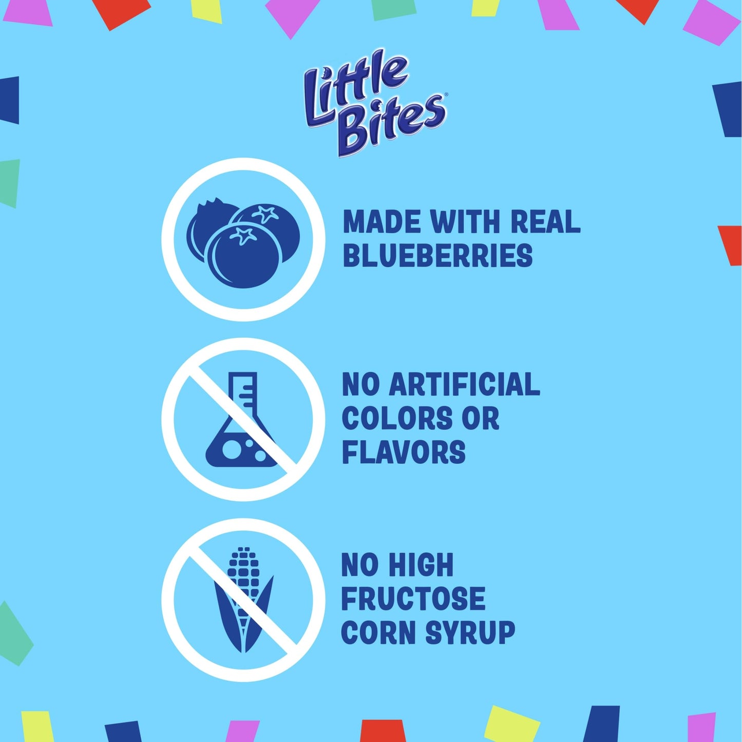 (Value Pack) Little Bites Blueberry Muffins, 20 individual packs, (1.5 oz each), Made with Real Blueberries Mini Muffins, 30 oz Multipack