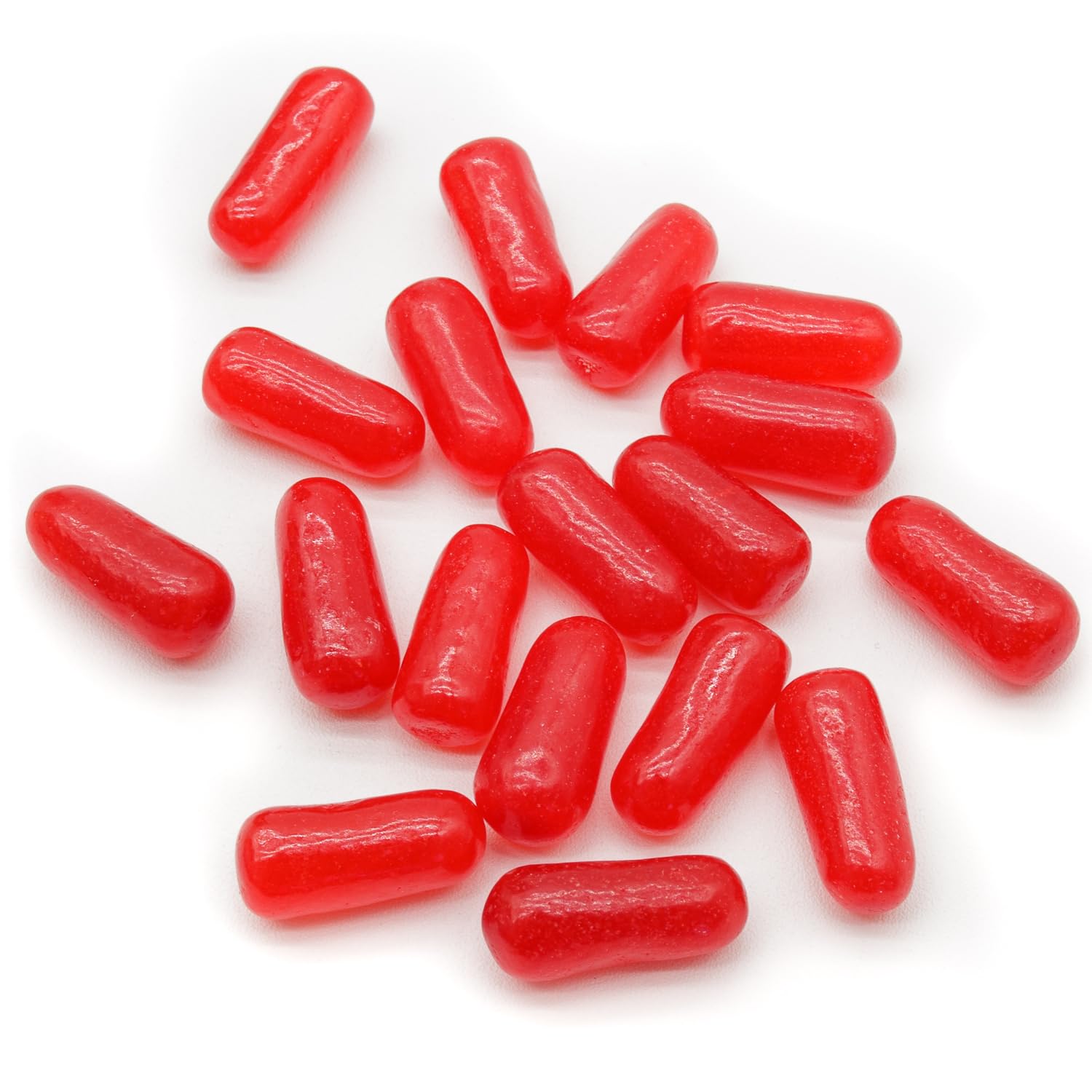 Hot Tamales Cinnamon Chewy Candy 1 lb - Bulk Resealable Bag, Kosher, Gluten & Fat Free