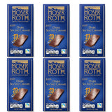MOSER ROTH German Dark/Sea Salt/Caramel Chocolate Bars (6 Pack)