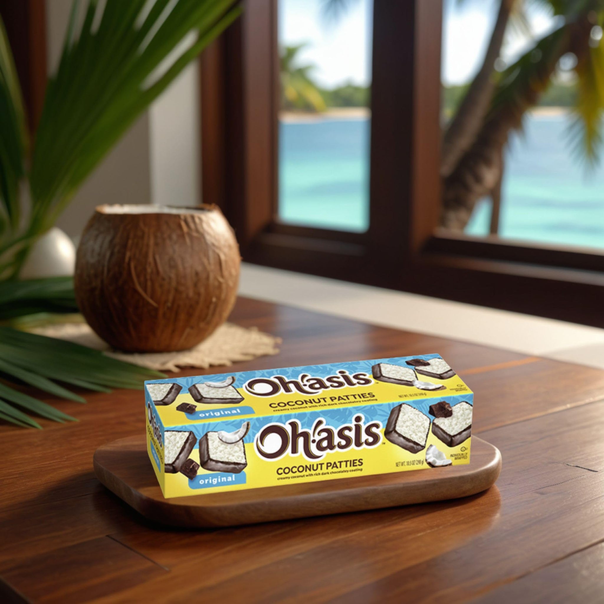 Coconut Patties, Chocolate, Oh Asis! Anastasia Coconut Patties Original, key Lime Patties and Pina Colada Patties, (3 count) 10oz, Variety pack