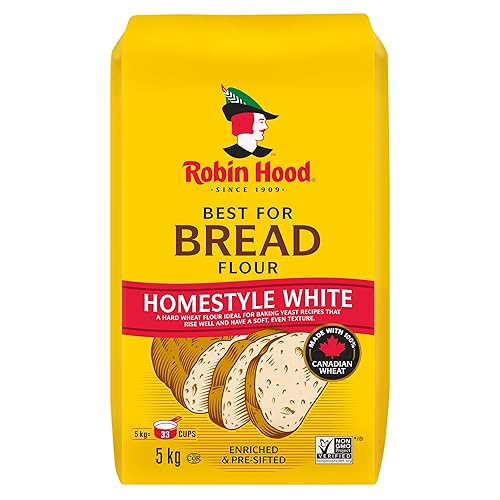 obin Hood Best For Bread Homestyle White Flour 5kg